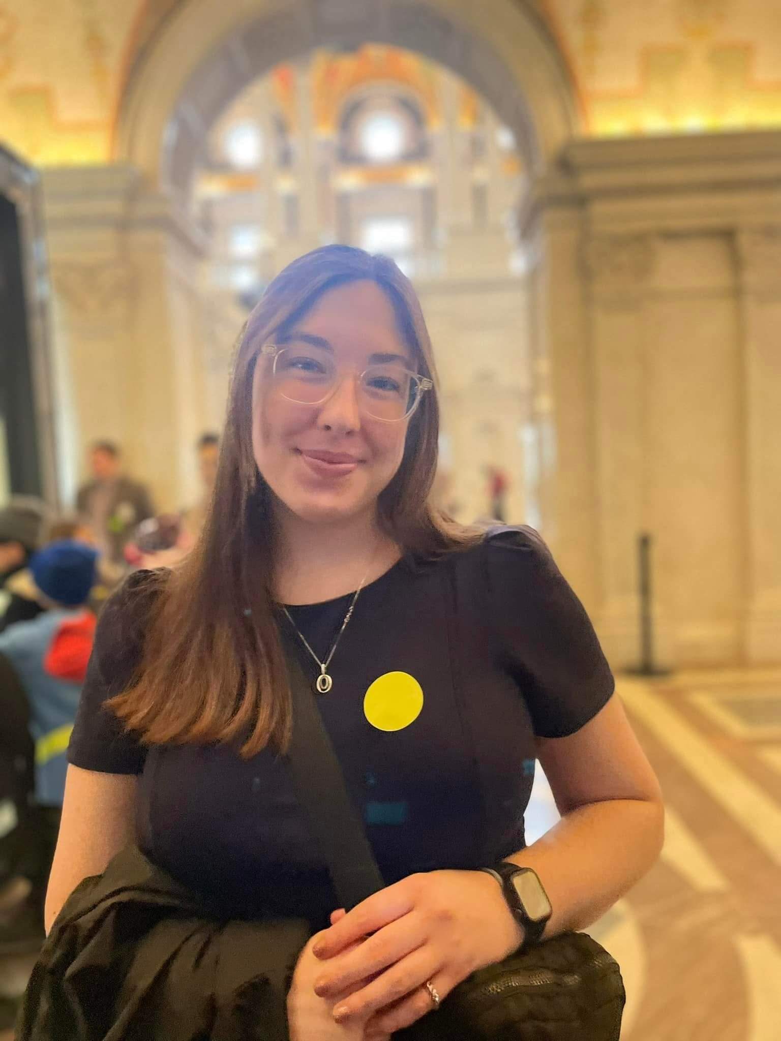 Ellie at Library of Congress