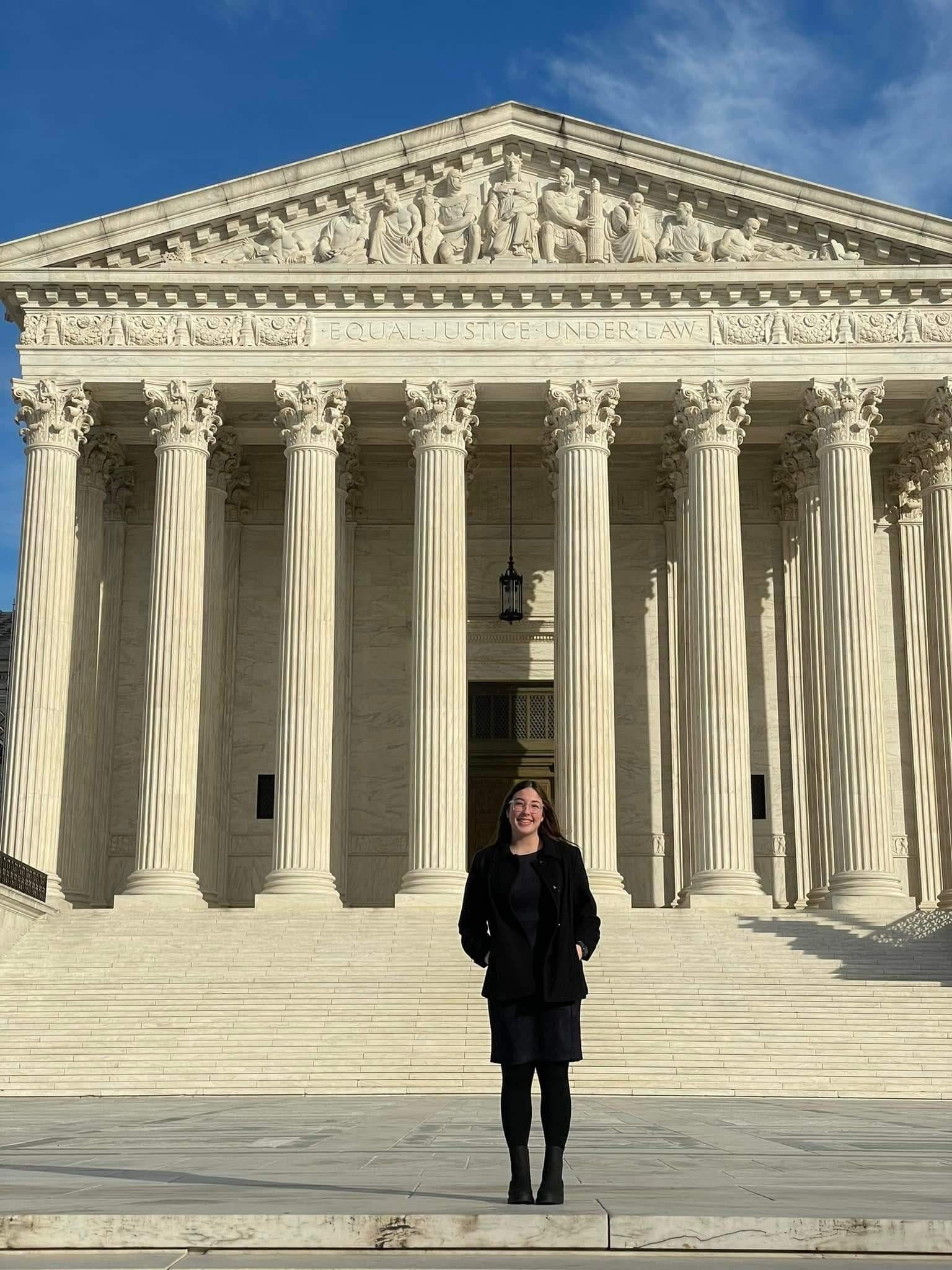 Ellie at Supreme Court